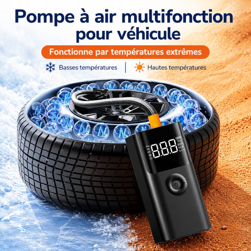 Démarreur 4-en-1 avec Gonfleur Intelligent