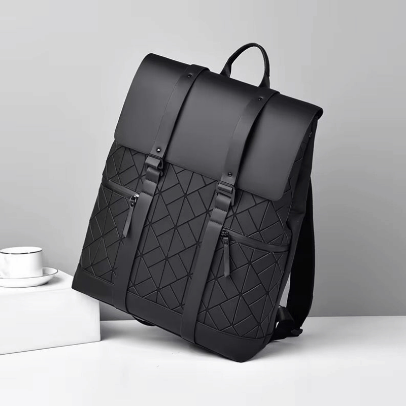 Sac à dos moderne au design géométrique