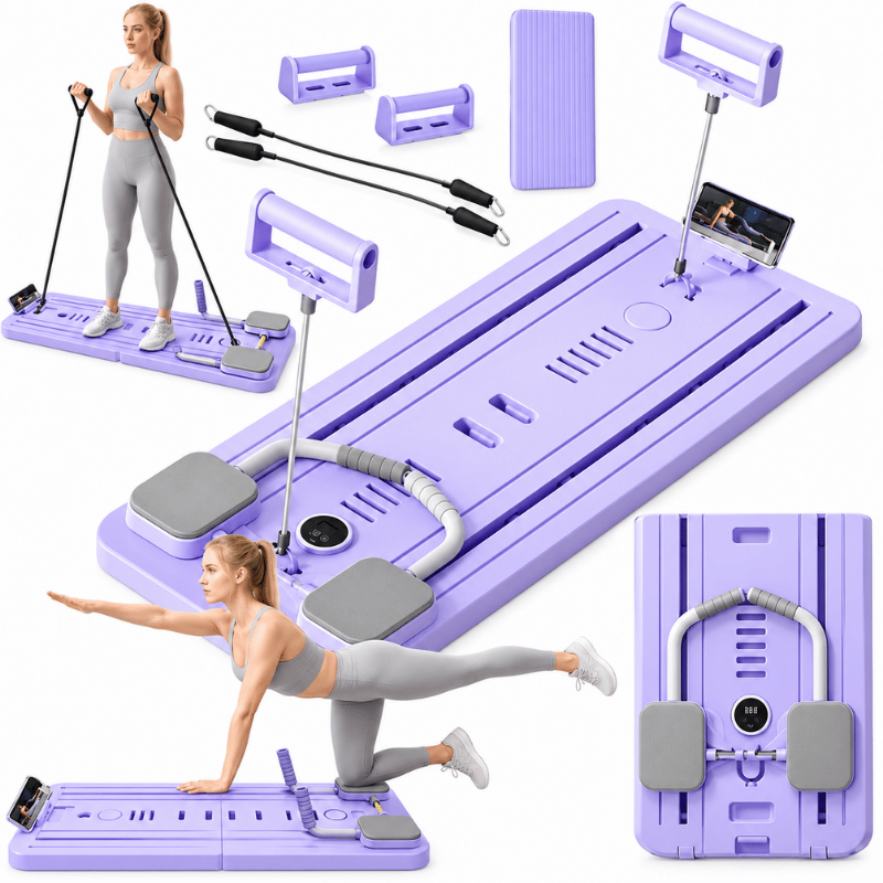 Planche Pilates Multifonction 4-en-1 | Fitness Maison