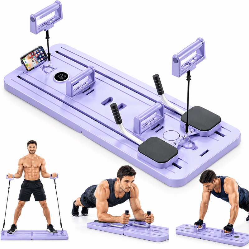 Planche Pilates Multifonction 4-en-1 | Fitness Maison