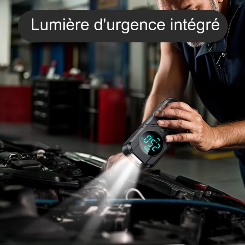 Démarreur 4-en-1 avec Gonfleur Intelligent