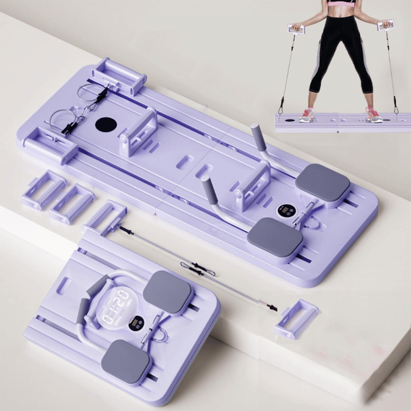 Planche Pilates Multifonction 4-en-1 | Fitness Maison