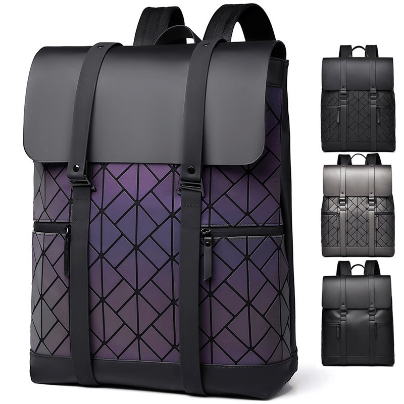 Sac à dos moderne au design géométrique