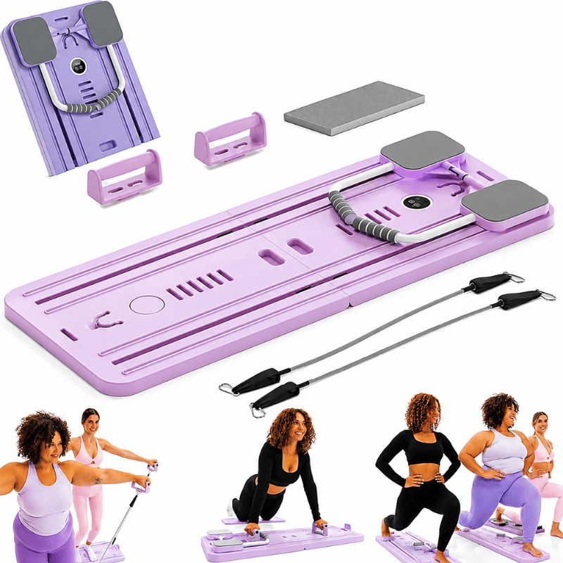 Planche Pilates Multifonction 4-en-1 | Fitness Maison
