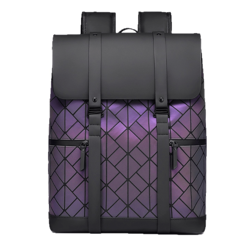 Sac à dos moderne au design géométrique